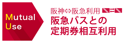 阪急バスでの定期券相互利用