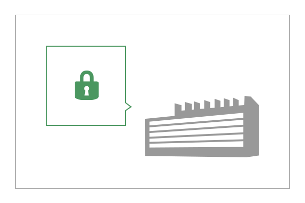 堅牢・高信頼のデータセンターでセキュリティ万全