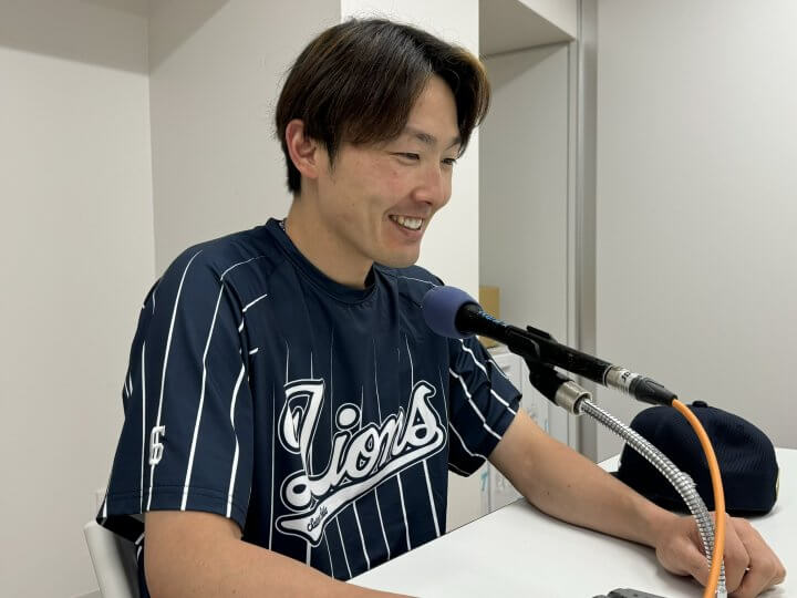 【西武】源田壮亮選手インタビュー　オールスターゲームは「ホームランを狙っていました」