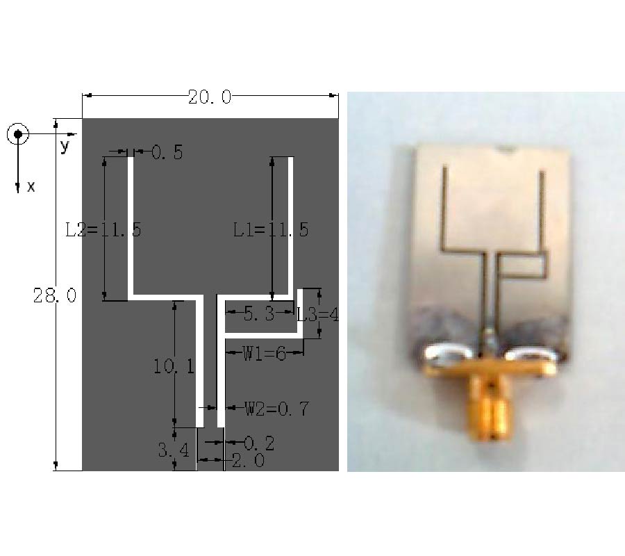 DUAL-BAND CIRCULARLY POLARIZED SLOT ANTENNA FOR WIMAX/WLAN APPLICATION