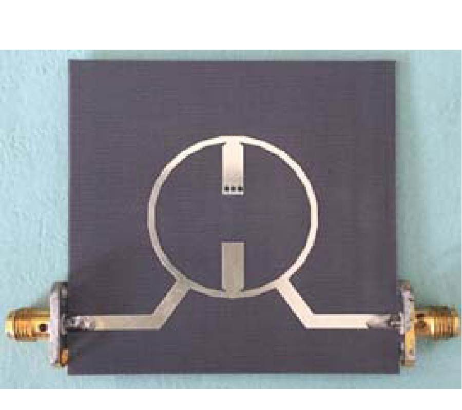 DUAL-WIDEBAND BANDPASS FILTER USING OPEN AND SHORTED STUBS LOADED RING RESONATOR