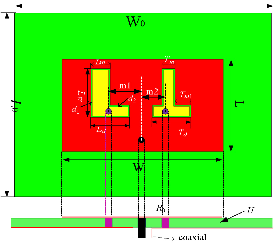 T/L-SHAPED ZEROTH-ORDER RESONATORS LOADED MICROSTRIP ANTENNA WITH ENHANCED BANDWIDTH FOR WIRELESS APPLICATIONS