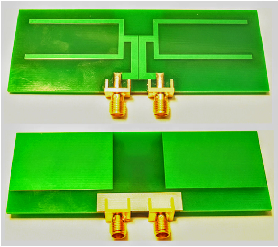 A TUNING FORK SHAPED DIFFERENTIAL DIPOLE ANTENNA WITH FLOATING REFLECTORS