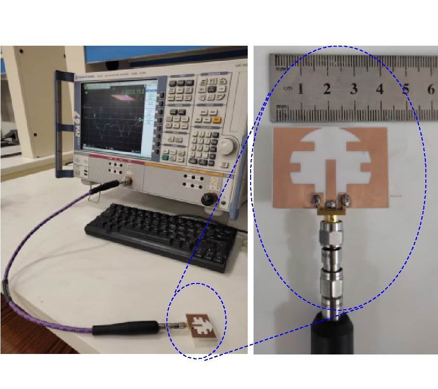 A WIDEBAND COMPACT ANTENNA FOR VEHICLES COMMUNICATION IN ITS APPLICATIONS