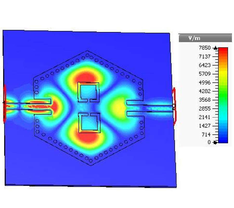 HEXAGON SHAPE SIW BANDPASS FILTER WITH CSRRS USING ARTIFICIAL NEURAL NETWORKS OPTIMIZATION