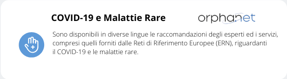 COVID-19 e Malattie Rare