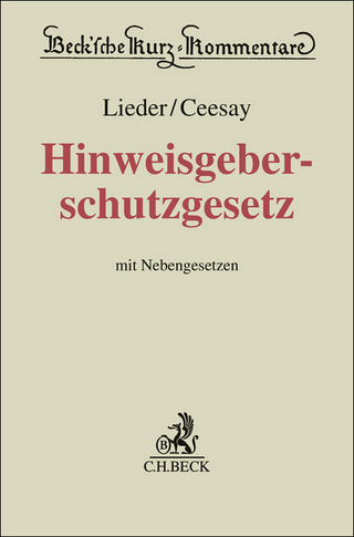 Hinweisgeberschutzgesetz: HinSchG