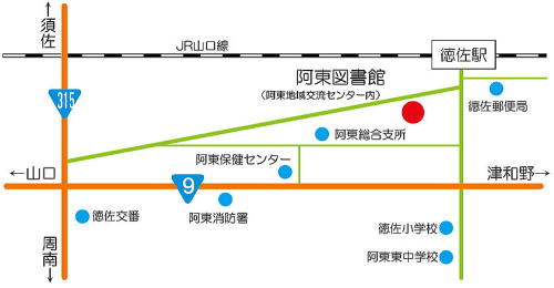 阿東図書館マップ