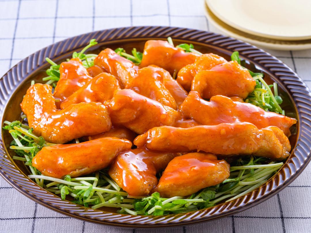 鶏むね肉で作るやわらかヤンニョムチキン