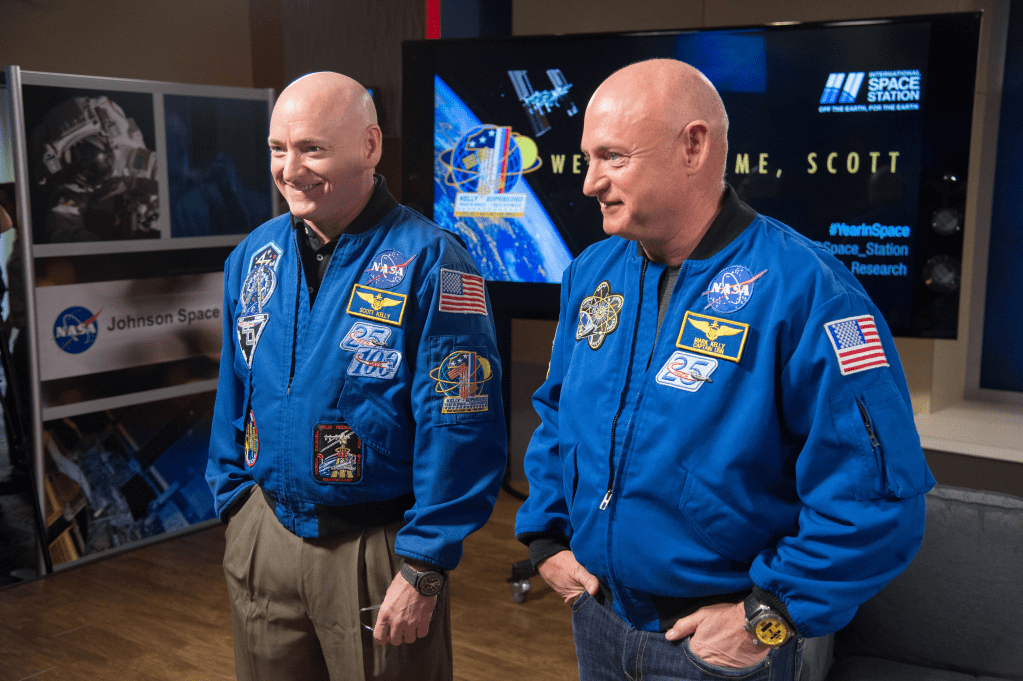 Mark and Scott Kelly