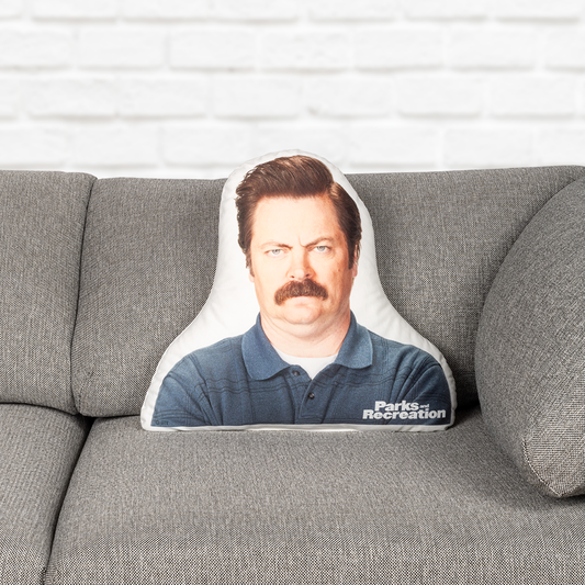 Parks and Recreation Ron Swanson Pillow