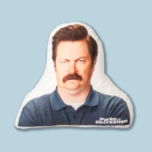 Parks and Recreation Ron Swanson Pillow