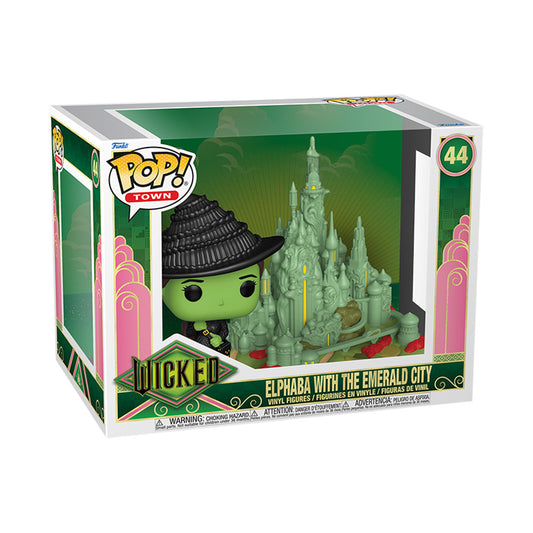 Wicked Elphaba with Emerald City Funko Pop! Figure