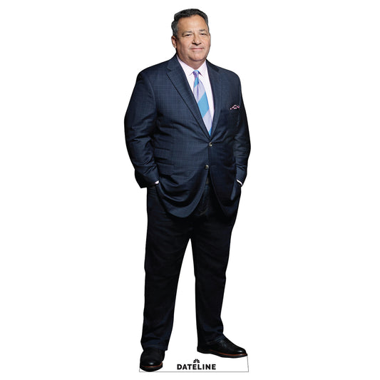 DATELINE Josh Mankiewicz Life-size Cardboard Cutout Standee