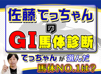 佐藤てっちゃんのG1馬体診断