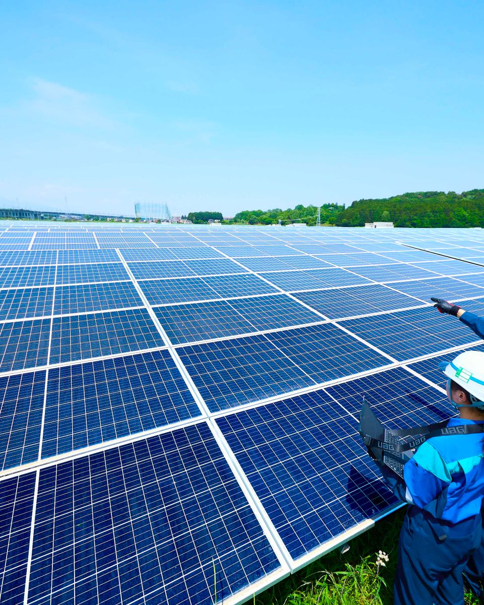 太陽光発電の写真