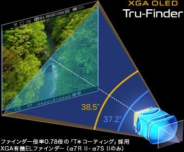 Eő*̃t@C_[{0.78{iS\̑Ίp38.5xjL@ELt@C_[uXGA OLED Tru-FinderigD[t@C_[jv