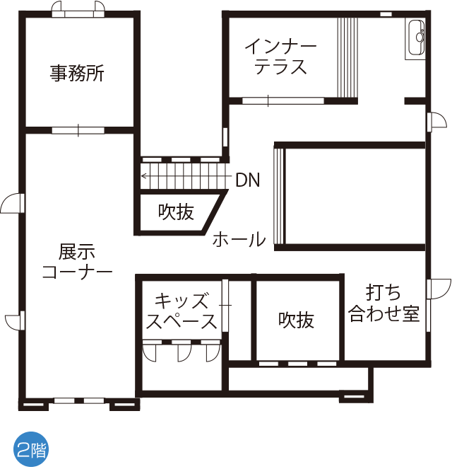 2階間取り図