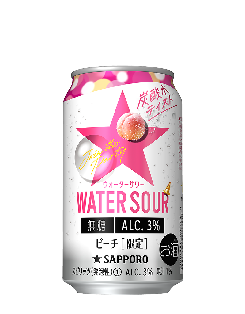 サッポロ WATER SOUR ピーチ