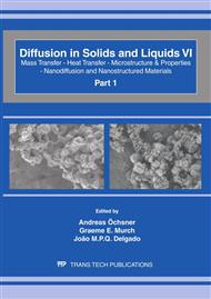 Diffusion in Solids and Liquids VI