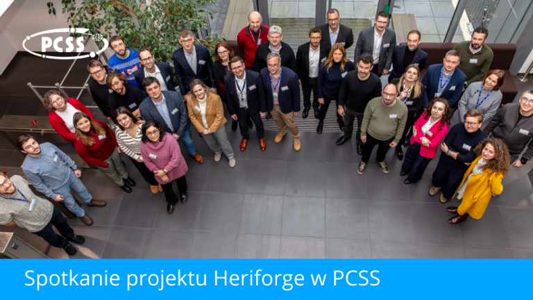 Spotkanie projektu Heriforge w PCSS