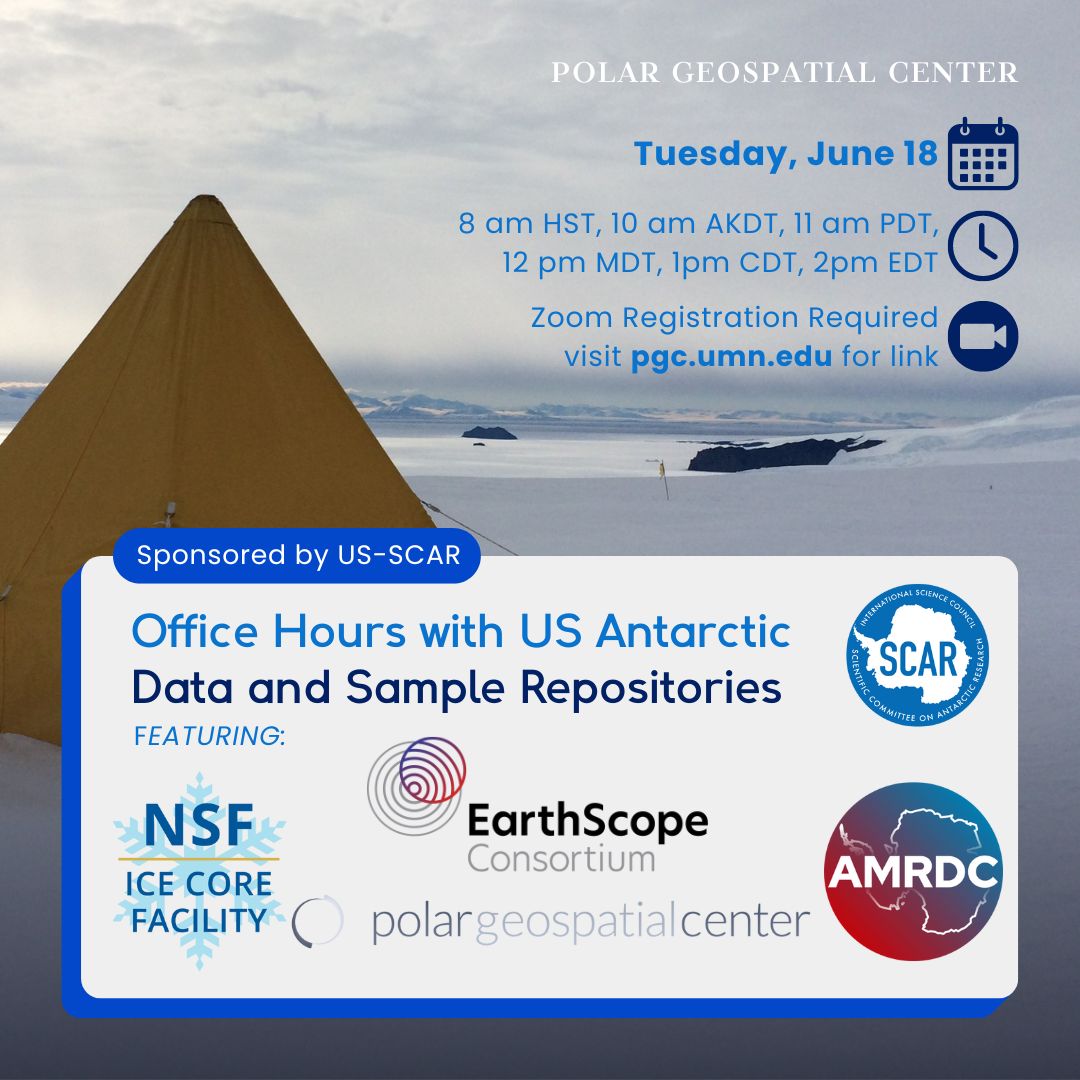 2nd USAP Databases and Repositories Office Hours