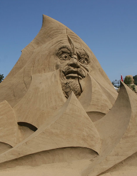 Sculpture at World Sand Sculpture Festival, 2009 -- 