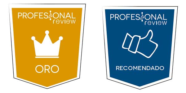 Gold Award - Recommended Product  - Profesional Review (Spain) (2022/09/28)