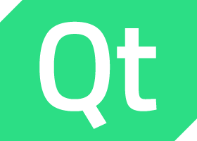 Qt Logo, Link to main Product page.