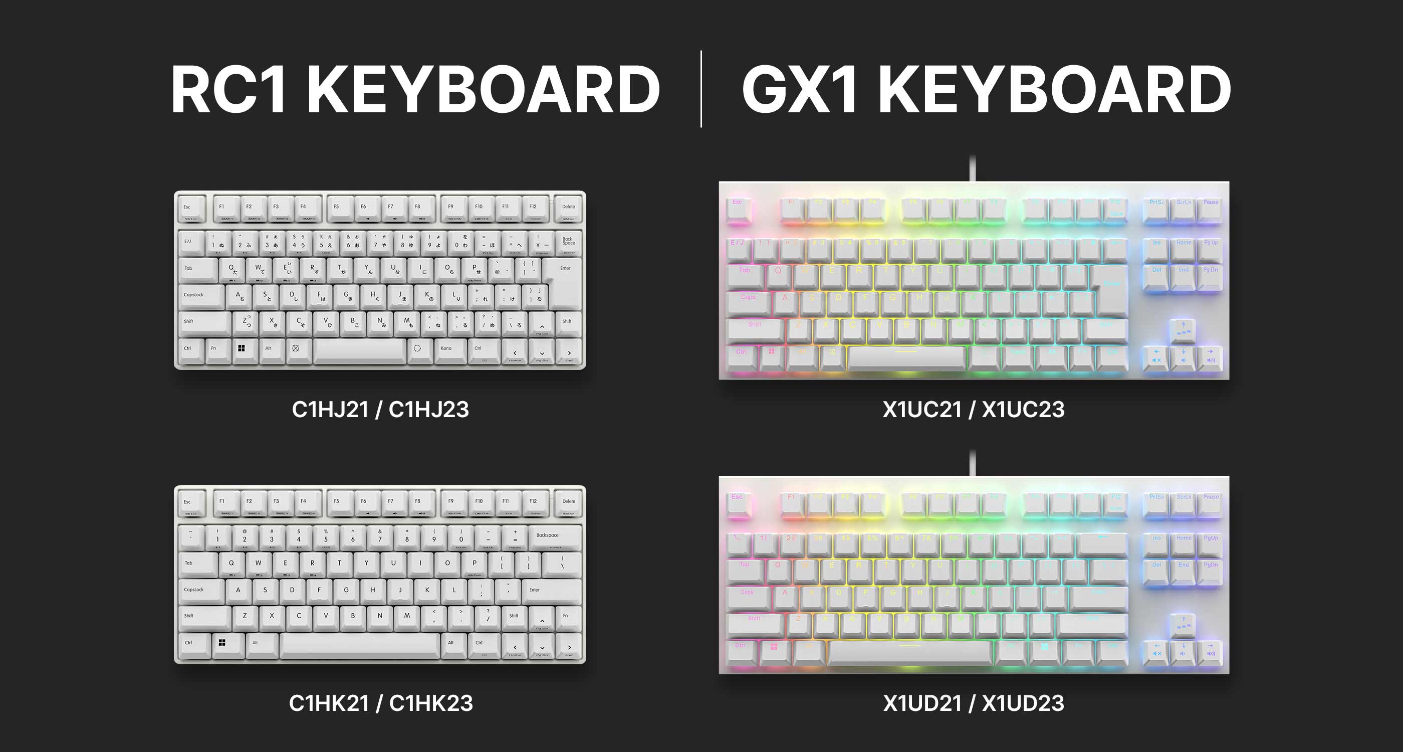 REALFORCE RC1 Keyboard / GX1 Keyboard