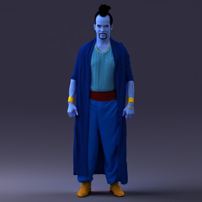 Agrabah Man (1101) 3D Model