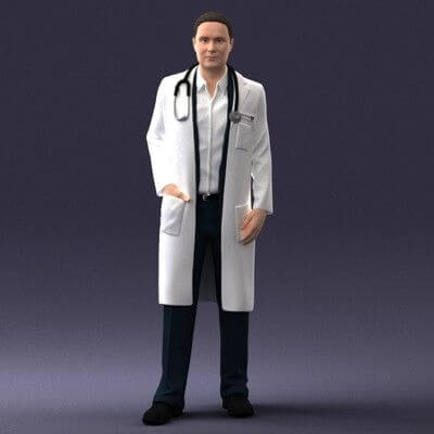 Doctor (1121) 3D Model