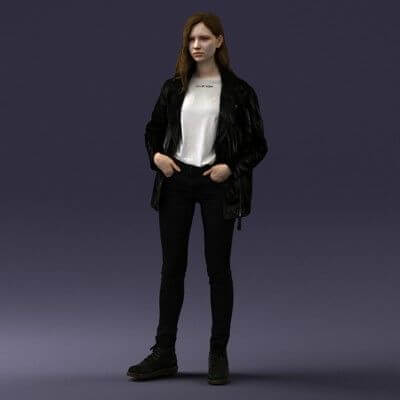 Fashion Girl (0425) 3D Model