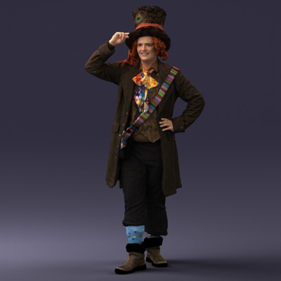 Hatter (1101) 3D Model