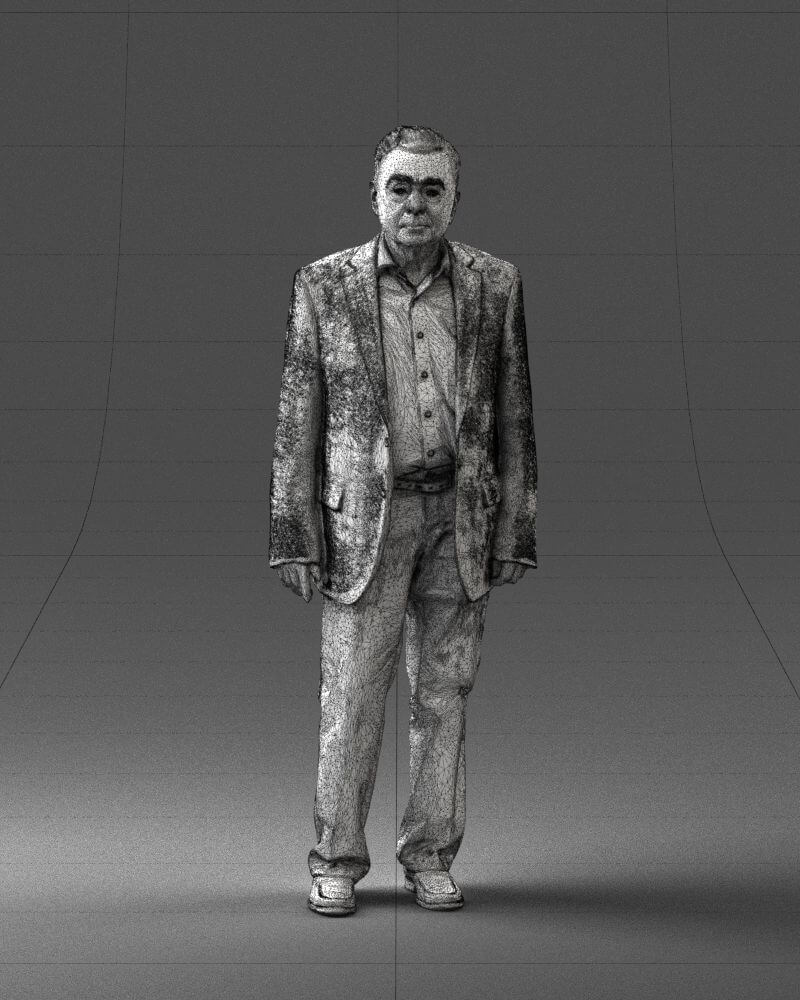 Old Man 0049 3D Model