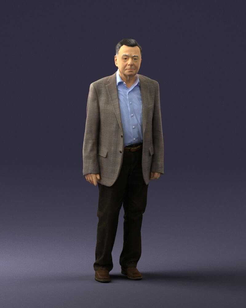 Old Man 0049 3D Model