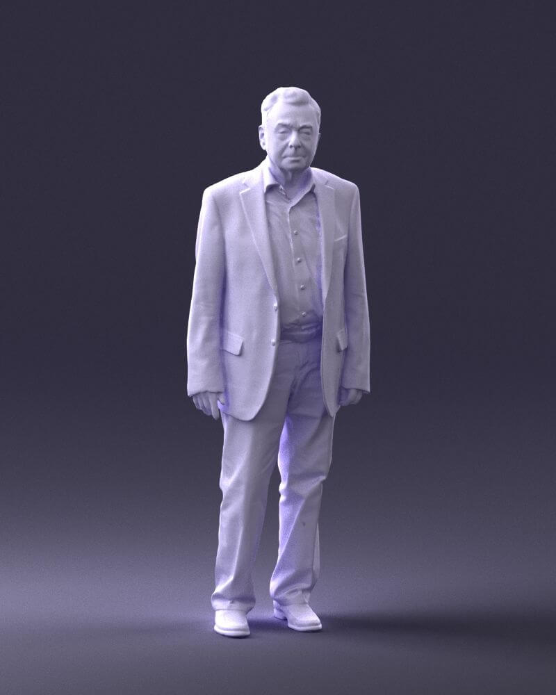 Old Man 0049 3D Model