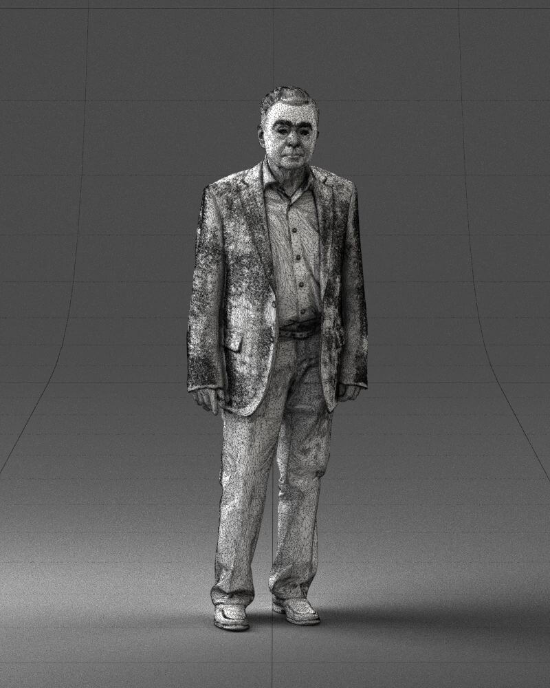 Old Man 0049 3D Model