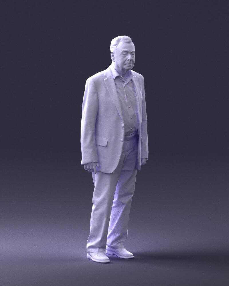 Old Man 0049 3D Model