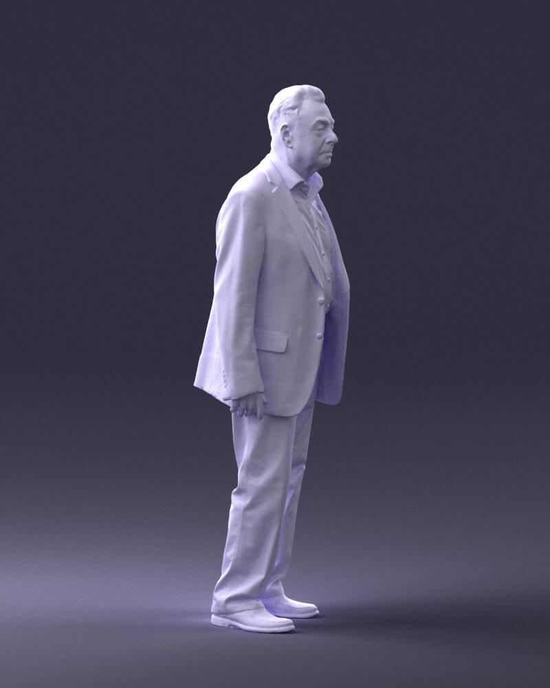 Old Man 0049 3D Model