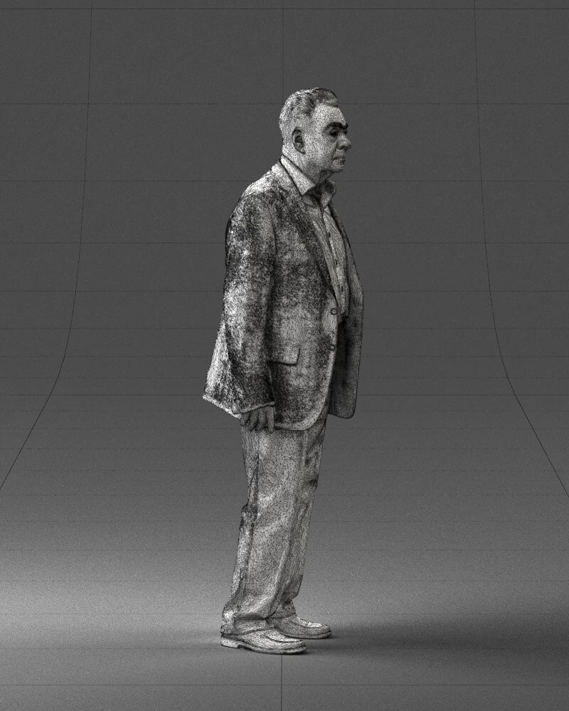 Old Man 0049 3D Model