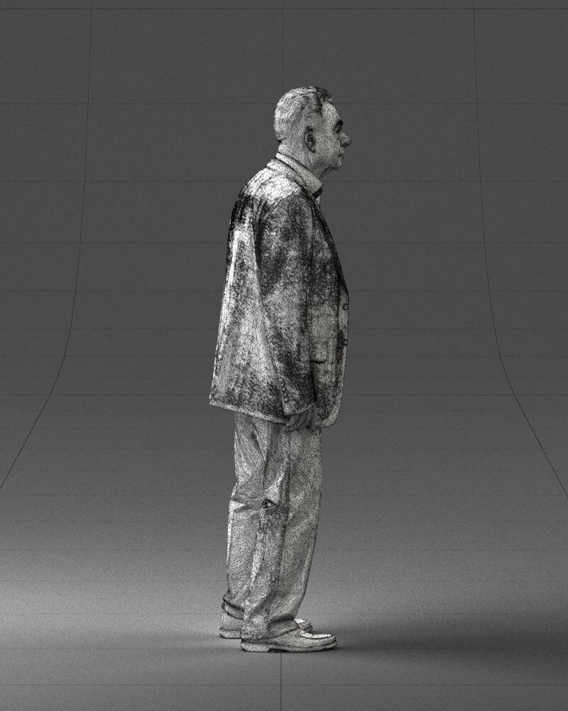 Old Man 0049 3D Model