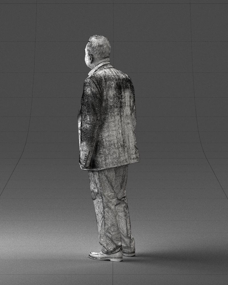 Old Man 0049 3D Model