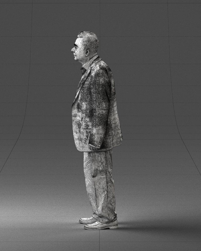 Old Man 0049 3D Model