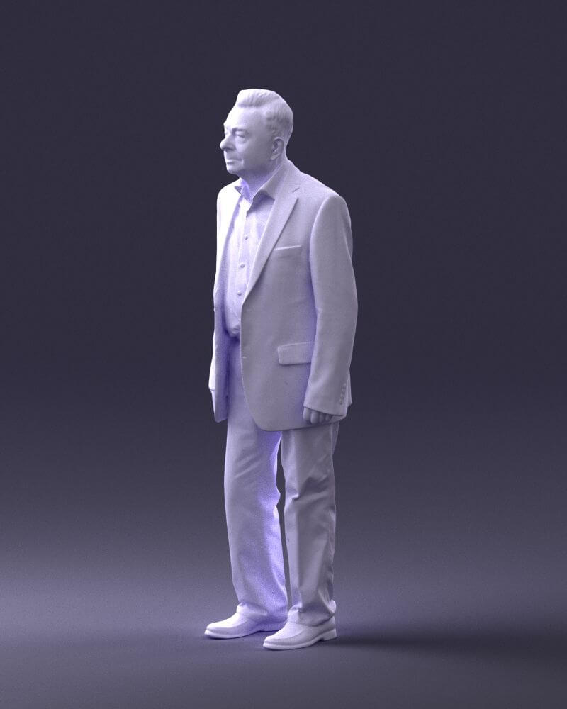 Old Man 0049 3D Model