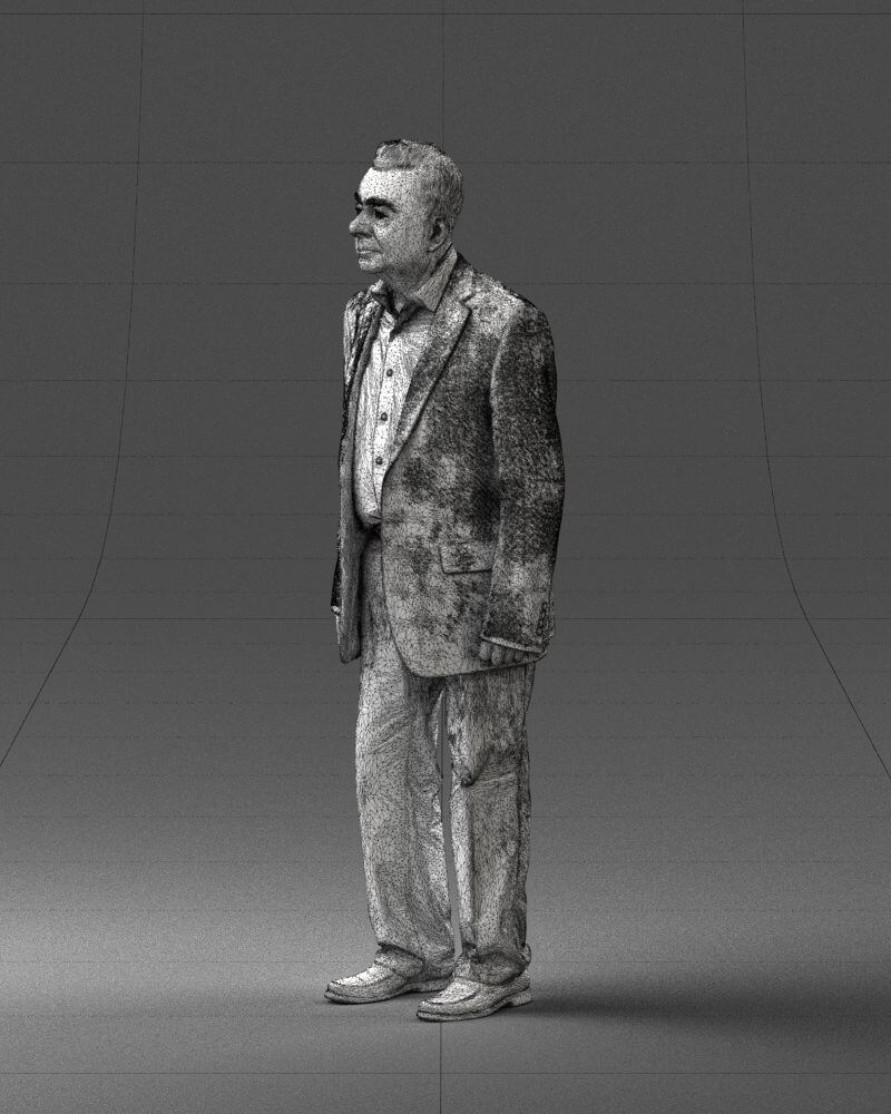 Old Man 0049 3D Model