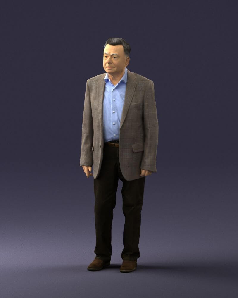 Old Man 0049 3D Model