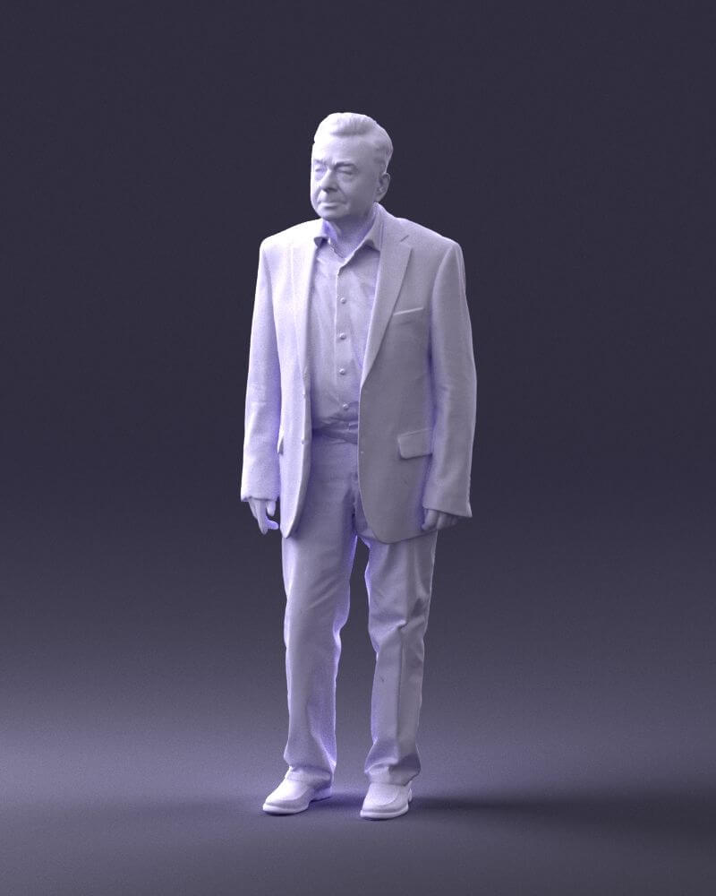 Old Man 0049 3D Model