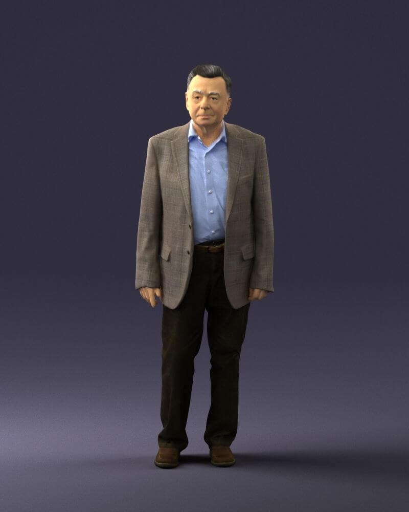 Old Man 0049 3D Model