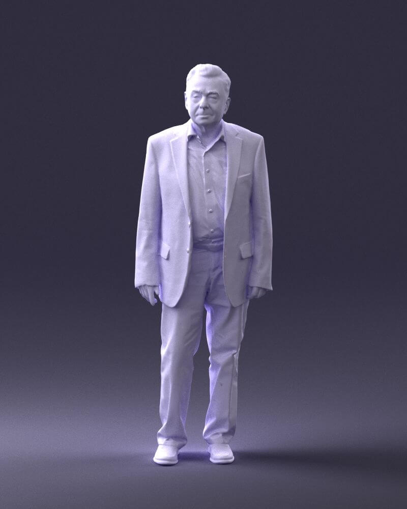 Old Man 0049 3D Model